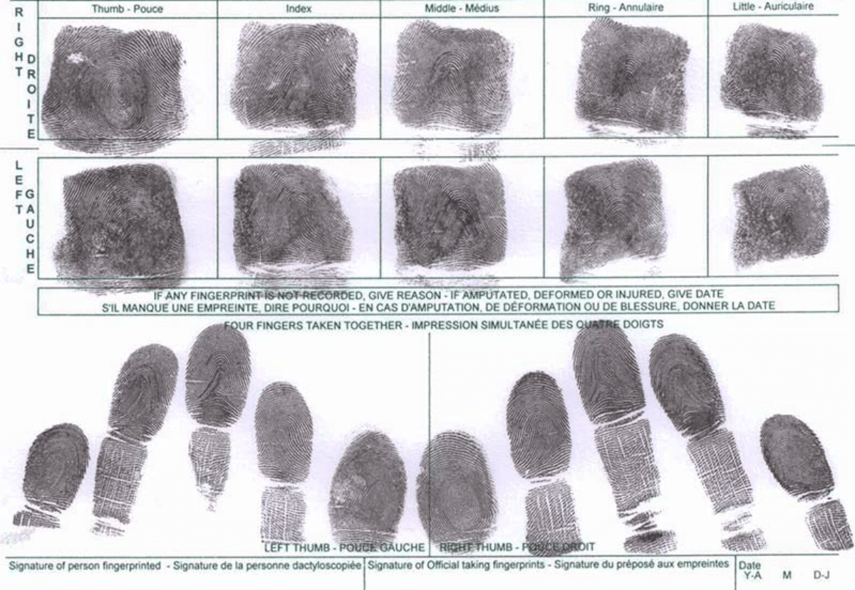 Police Fingerprinting Fingerprinting PWC Gov